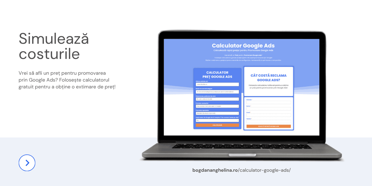 Calculator Pret Google Ads